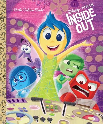 Inside Out (Disney/Pixar Inside Out) (Little Golden Book) Cover