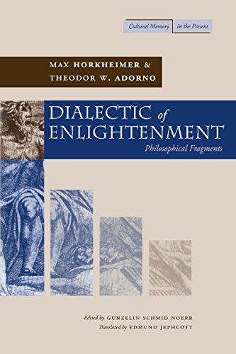 Dialectic of Enlightenment (Cultural Memory in the Present) Cover