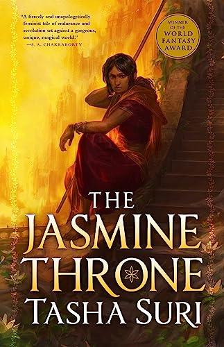 The Jasmine Throne (Hardcover Library Edition) (The Burning Kingdoms, 1) Cover
