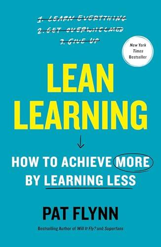 Lean Learning: How to Achieve More by Learning Less Cover