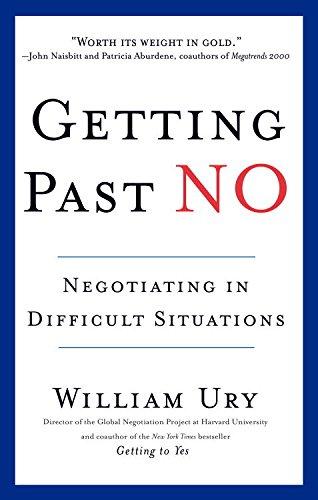 Getting Past No: Negotiating in Difficult Situations Cover