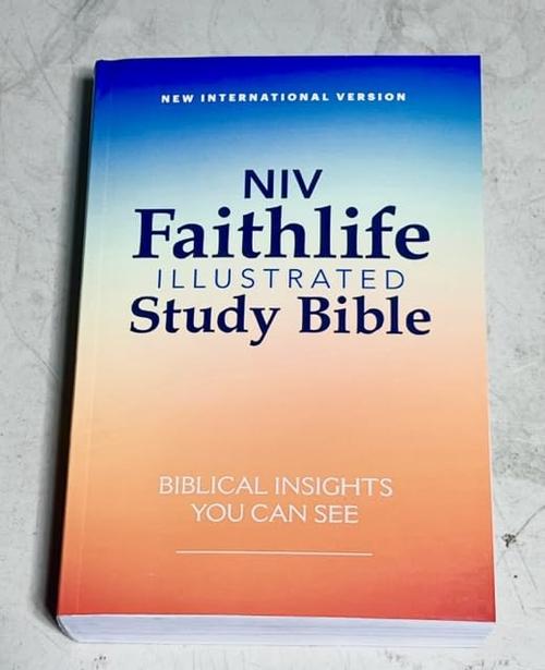 NIV Faithlife Illustrated Study Bible (2023 New International Version) Biblical Insights You Can See Cover