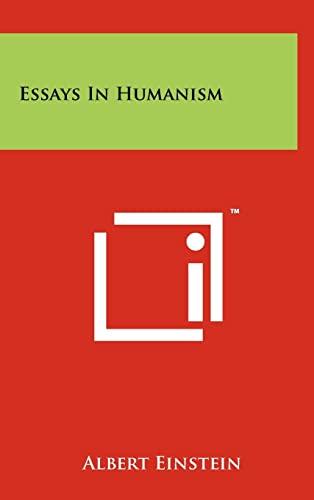 Essays in Humanism Cover