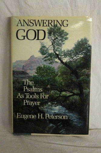 Answering God: The Psalms as Tools for Prayer Cover