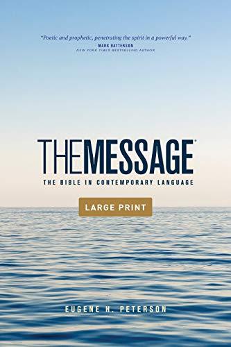 The Message Outreach Edition, Large Print (Softcover): The Bible in Contemporary Language Cover