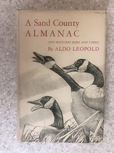 A Sand County almanac,: And Sketches here and there; Cover