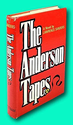 Vtg Lawrence Sanders 1st edit/1st print The Anderson Tapes First Edition 1970 [Hardcover] Lawrence Sanders [Hardcover] Lawrence Sanders Cover