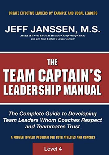 The Team Captain's Leadership Manual Cover