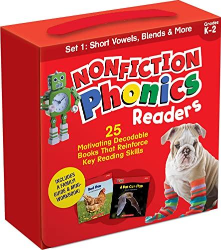 Nonfiction Phonics Readers SET 1: Short Vowels, Blends & More (Single-Copy Set) Cover