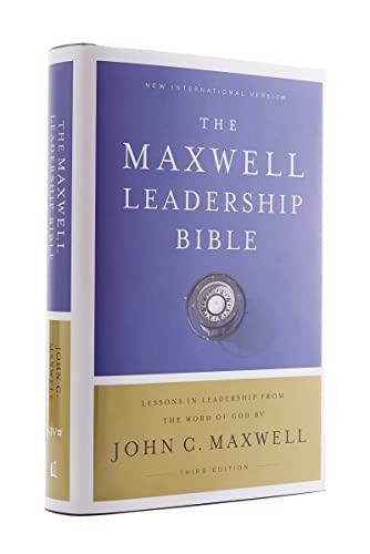 NIV, Maxwell Leadership Bible, 3rd Edition, Hardcover, Comfort Print: Holy Bible, New International Version cover