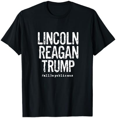 Lincoln, Reagan, Trump - Favorite Presidents T-Shirt Cover