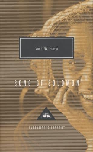 Song of Solomon: Introduction by Reynolds Price Cover
