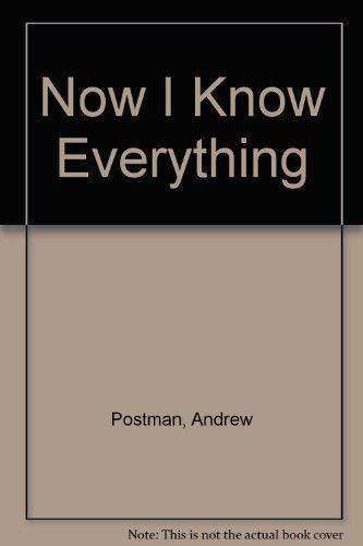 Now I Know Everything Cover