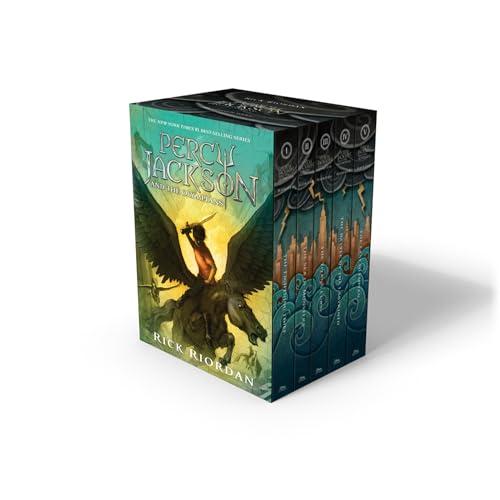 Percy Jackson and the Olympians Hardcover Boxed Set (Percy Jackson & the Olympians) Cover