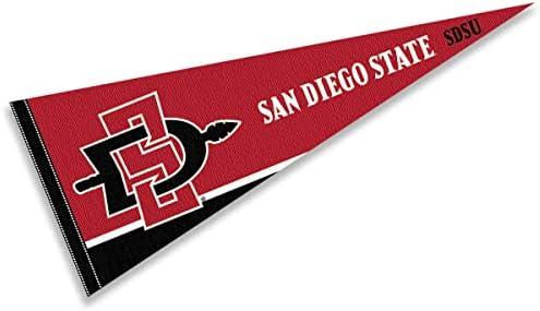 San Diego State University Pennant Full Size Felt Cover