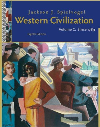 Western Civilization: Volume C: Since 1789 Cover
