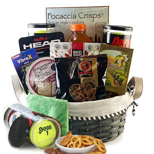 Match Point Tennis Gift Basket Cover