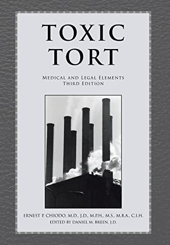 Toxic Tort: Medical and Legal Elements Cover