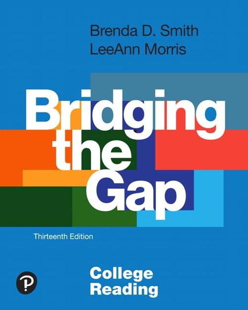 Bridging the Gap: College Reading Cover