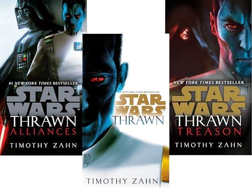 Star Wars: Thrawn Series Books 1 - 3 Collection Set by Timothy Zahn (Thrawn, Alliances & Treason) Cover