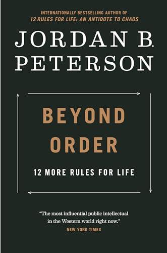 Beyond Order: 12 More Rules for Life Cover