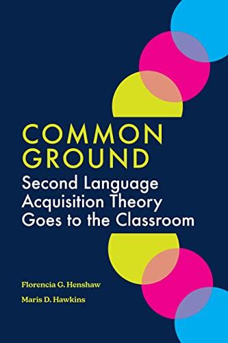 Common Ground: Second Language Acquisition Theory Goes to the Classroom Cover