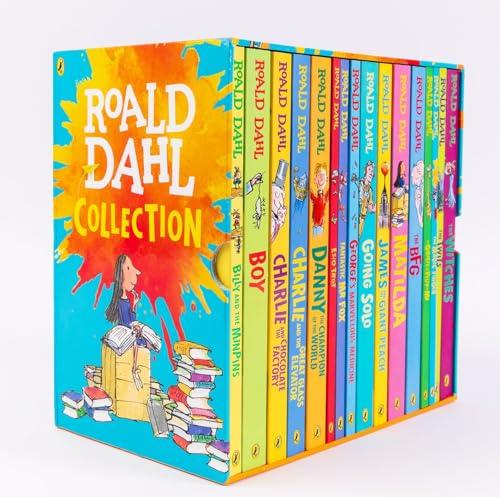 Roald Dahl Collection 16 Books Box Set Cover