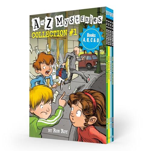 A to Z Mysteries Boxed Set Collection #1 (Books A, B, C, & D) Cover
