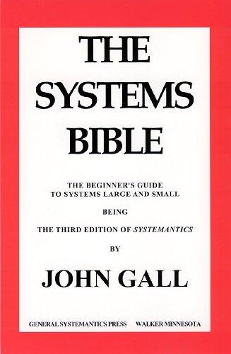 SYSTEMANTICS. THE SYSTEMS BIBLE Cover