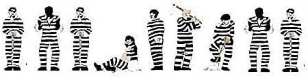 N Prisoners, Black & White Stripes (9) Cover