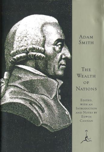 The Wealth of Nations (Modern Library) Cover