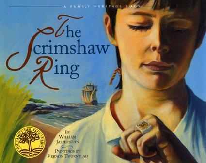 The Scrimshaw Ring (The Family Heritage Series) Cover