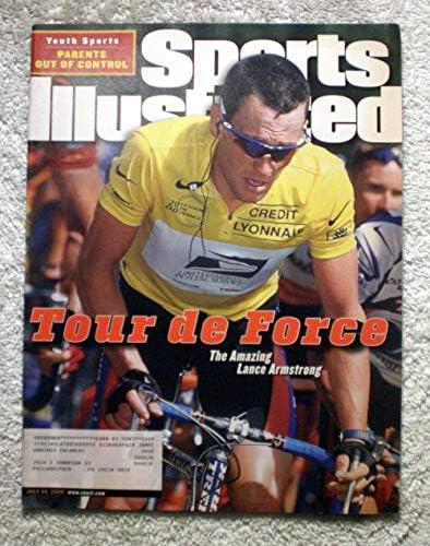 Lance Armstrong - 2000 Tour de France Winner - Sports Illustrated - July 24, 2000 - Cycling - SI Cover