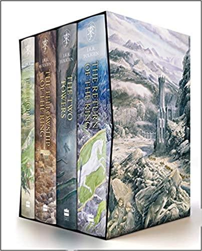 The Hobbit & The Lord of the Rings Boxed Set Hardcover Illustrated edition 2020 June 25 Cover