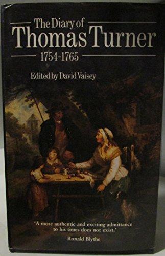 The Diary of Thomas Turner, 1754-1765 Cover