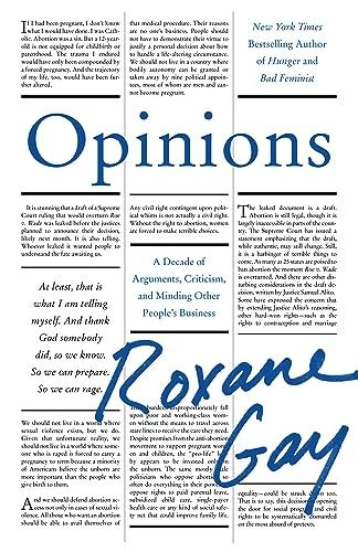 Opinions: A Decade of Arguments, Criticism, and Minding Other People's Business Cover