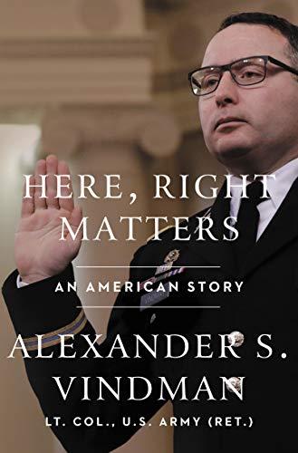 Here, Right Matters: An American Story Cover