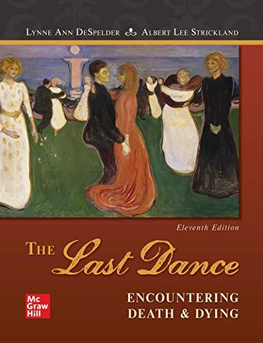 The Last Dance: Encountering Death and Dying Cover