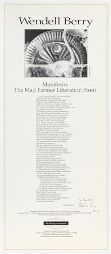 [Broadside]: Manifesto: The Mad Farmer Liberation Front Cover