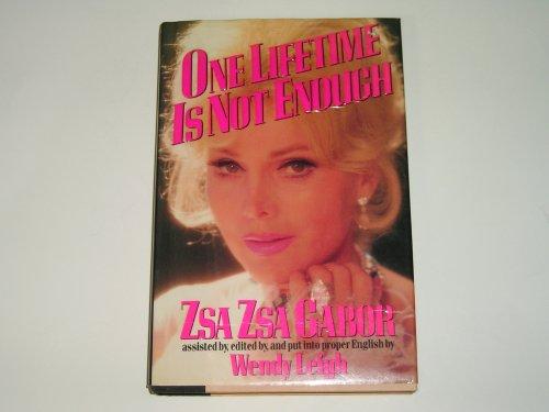 One Lifetime Is Not Enough Cover