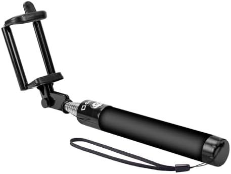 Self-Portrait Stick: Cellet Premium Wireless Selfie Stick Extendable and Adjustable Compatible to Apple iPhone 15, 15 Plus, 15 Pro, 15 Pro Max, Galaxy S24, S24+, S24 Ultra and More Cover