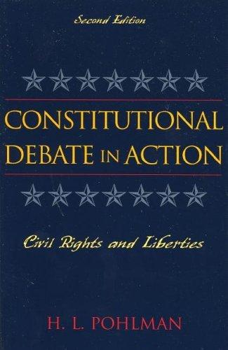 Constitutional Debate in Action: Criminal Justice Cover