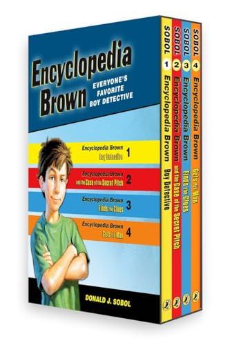 Encyclopedia Brown Box Set (4 Books) Cover