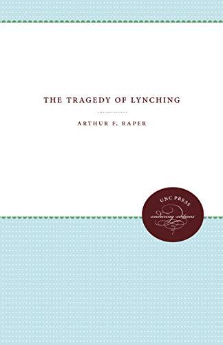 The Tragedy of Lynching Cover