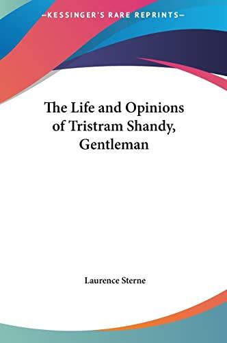 The Life and Opinions of Tristram Shandy, Gentleman cover