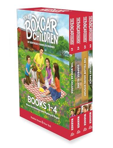 The Boxcar Children Mysteries Boxed Set 1-4: The Boxcar Children; Surprise Island; The Yellow House; Mystery Ranch Cover