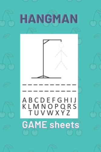 Hang Man Puzzles, 120 Games: Hangman Game For Kids, Hangman Paper And Activity Book, Hangman Brain Game Book , Funny Hangman Puzzles Game Book, Hangman Game Sheets Cover