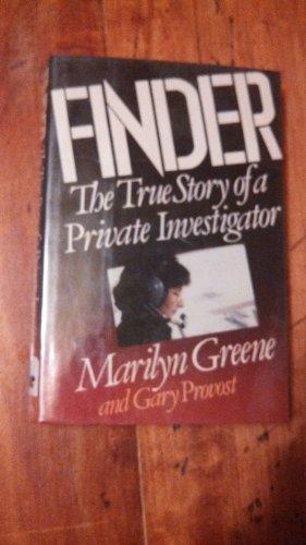 Finder The True Story of a Private Investigator Cover