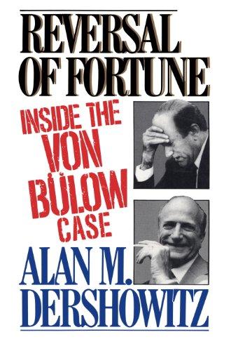Reversal of Fortune: Inside the Von Bulow Case Cover